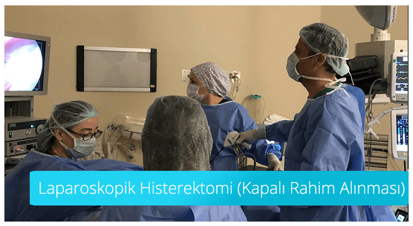 Gebärmutterentfernung per Bauchspiegelung (laparoskopische Hysterektomie)